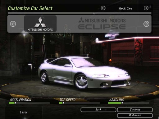 Need for Speed: Underground 2 - Cars